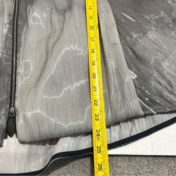 Annette Gortz Germany Dixi Jacket Size 42 Size Large Gray Color Check Minimalism - Picture 16 of 16